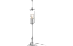 Lampfötter|Bordslampor<Karlskrona Lampfabrik Kellgren - Förnicklad