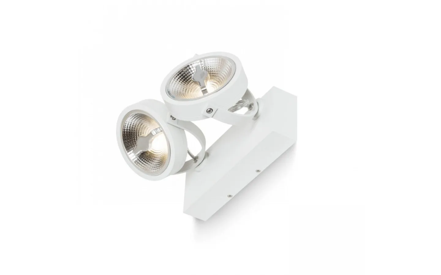 Rendl Kelly II Takspotlight Vit LED 2x12W 3000K* Avlånga Takspotlights|Takspot Med 2 Lampor