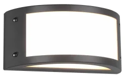 Vägglampor Utomhus<Reality Kendal Vägglampa LED antracit IP54