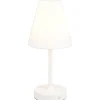 Uppladdningsbara Lampor Inomhus|Bordslampor<Reality Kenny Bordslampa LED vit uppladdningsbar