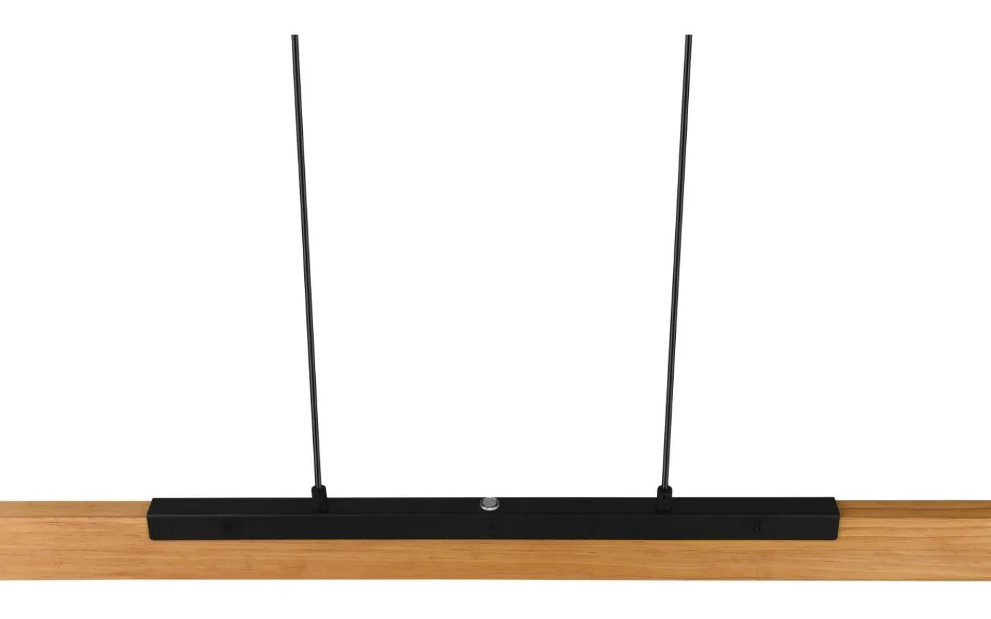 Avlånga Taklampor<Trio Lighting Kerala Takpendel LED matt svart/trä