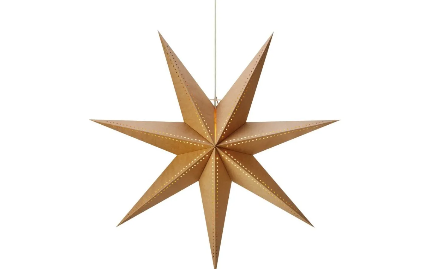 Visa Alla Julstjärnor|Julstjärnor Med Sladd<Markslojd Kiara Julstjärna 75cm Brun