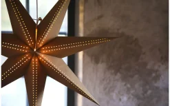 Visa Alla Julstjärnor|Julstjärnor Med Sladd<Markslojd Kiara Julstjärna 75cm Brun