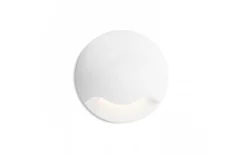 Infälld Murbelysning|Hall & Trappa<Rendl Kick I Vägglampa Vit