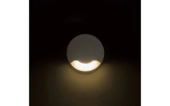 Infälld Murbelysning|Hall & Trappa<Rendl Kick I Vägglampa Vit