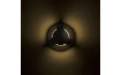 Infälld Murbelysning<Rendl Kick III Infälld Vägglampa Svart 230V LED 1W IP54 3000K