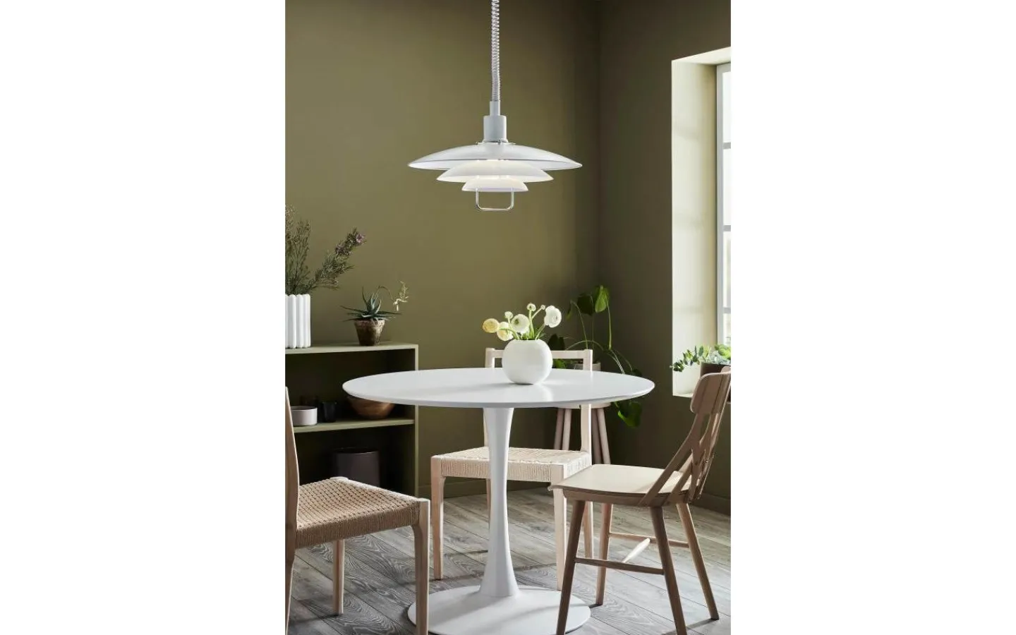 Kök & Matplats<Markslojd Kirkenes Taklampa Vit