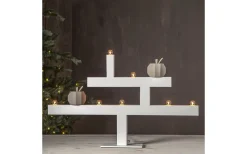 Visa Alla Adventsljusstakar|Adventsljusstakar 31-60 Cm<Star Trading Kivik Adventsljusstake 40cm Vit