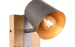 Klock Spotlight E14 antik stål