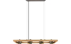 Avlånga Taklampor<Trio Lighting Klockpendel 4-delad E14 antik stål