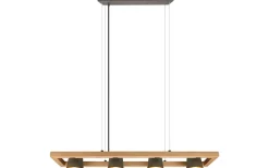 Avlånga Taklampor<Trio Lighting Klockpendel 4-delad E14 antik stål