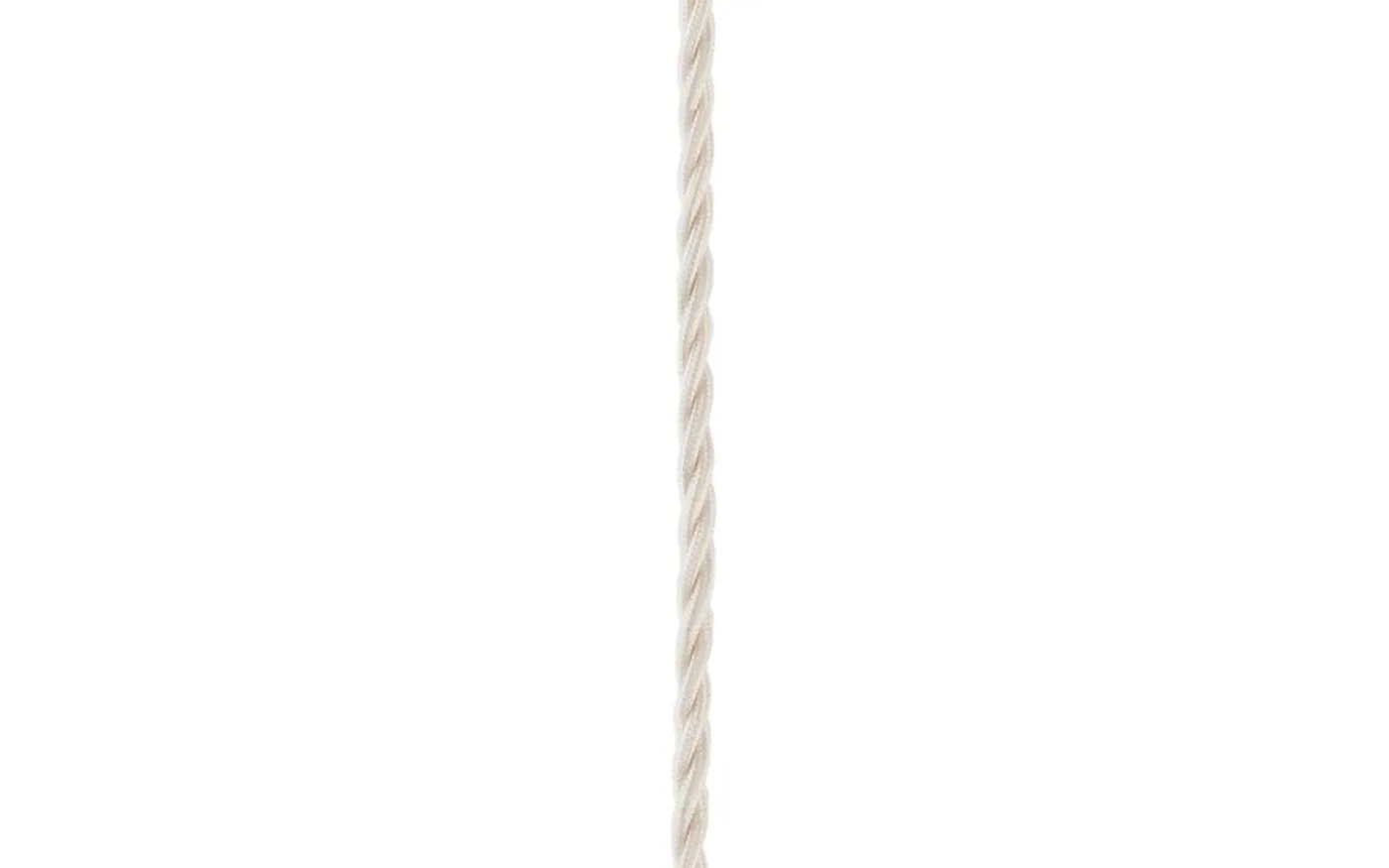 Knoppledning - Benvit (25 m)