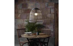 Taklampor Utomhus<Star Trading Knute Lampskärm Grå 48 cm Utomhusbruk