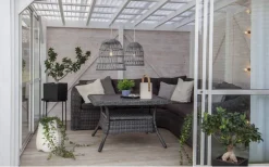 Star Trading Knute Lampskärm Grå 33 cm Utomhusbruk* Taklampor Utomhus