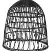 Taklampor Utomhus<Star Trading Knute Lampskärm Svart 48 cm Utomhusbruk