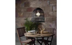 Taklampor Utomhus<Star Trading Knute Lampskärm Svart 48 cm Utomhusbruk