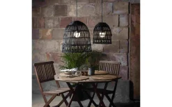 Taklampor Utomhus<Star Trading Knute Lampskärm Svart 48 cm Utomhusbruk