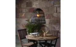 Taklampor Utomhus<Star Trading Knute Lampskärm Svart 48 cm Utomhusbruk