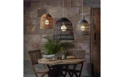 Taklampor Utomhus<Star Trading Knute Lampskärm Svart 48 cm Utomhusbruk