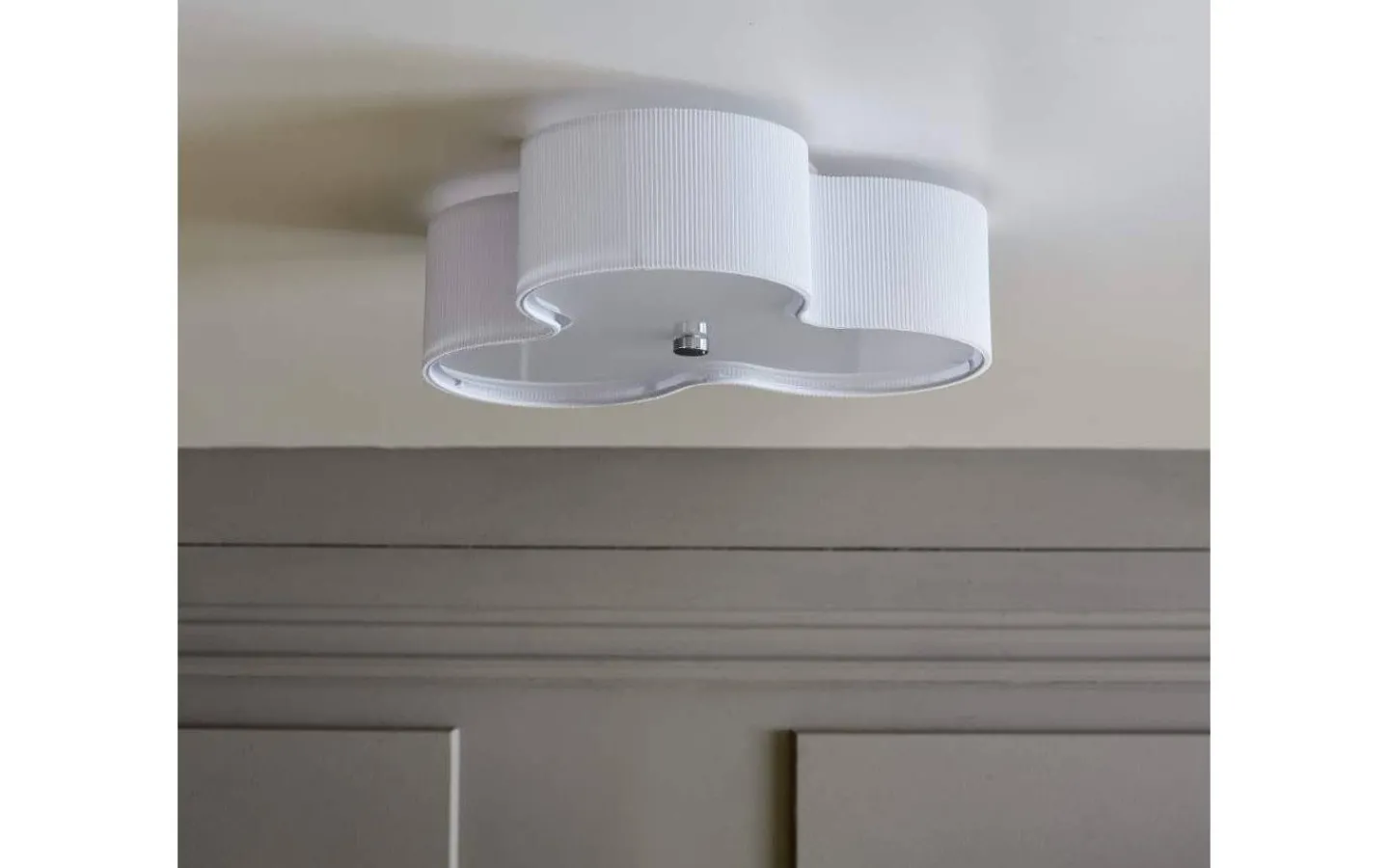 Hall & Trappa|Sovrum<CO Bankeryd Kolme Takplafond 50cm Textil Vit