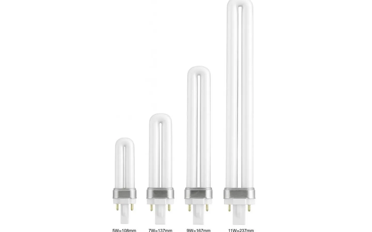 Unison Kompaktlysrör PLS 2-pin G23 830 7W* G23 Pls Kompaktlysrör