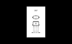 2G7 Pls/E Kompaktlysrör<Unison Kompaktlysrör PLS/E 4-pin 2G7 827 11W