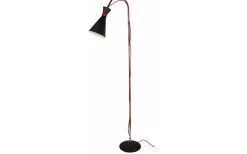 Golvläslampor<Oriva Kon Golvlampa 165cm Svart/krom