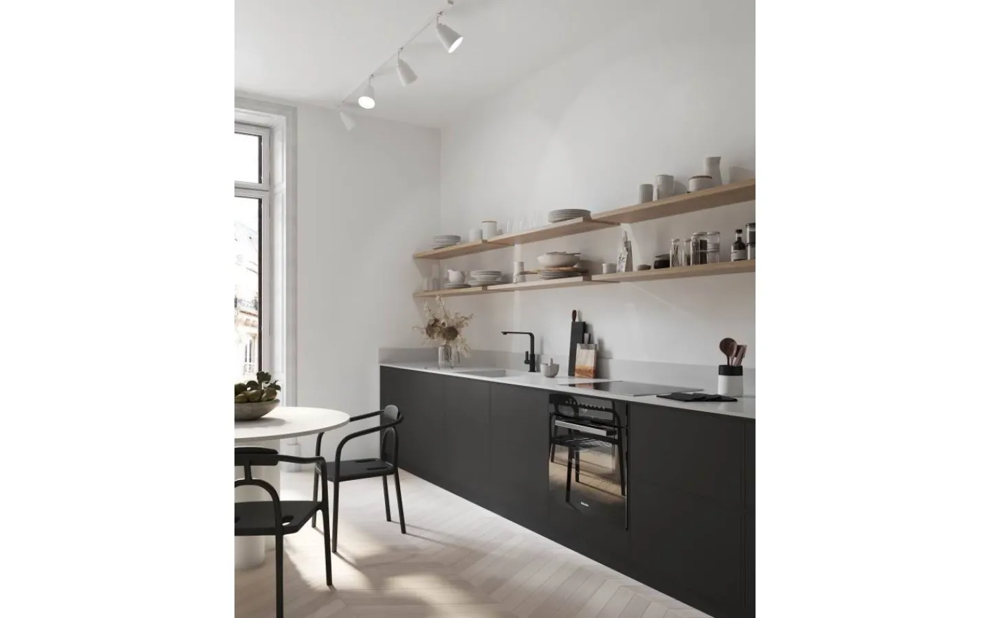 Nordlux Koniekel 1-Fas Spotlight Link GU10 2-i-1 Vit* Kök & Matplats|Skensystem