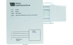 Elradiatorer, Termostater<Malmbergs Kopplingsbox för oljefylld radiator, 400V