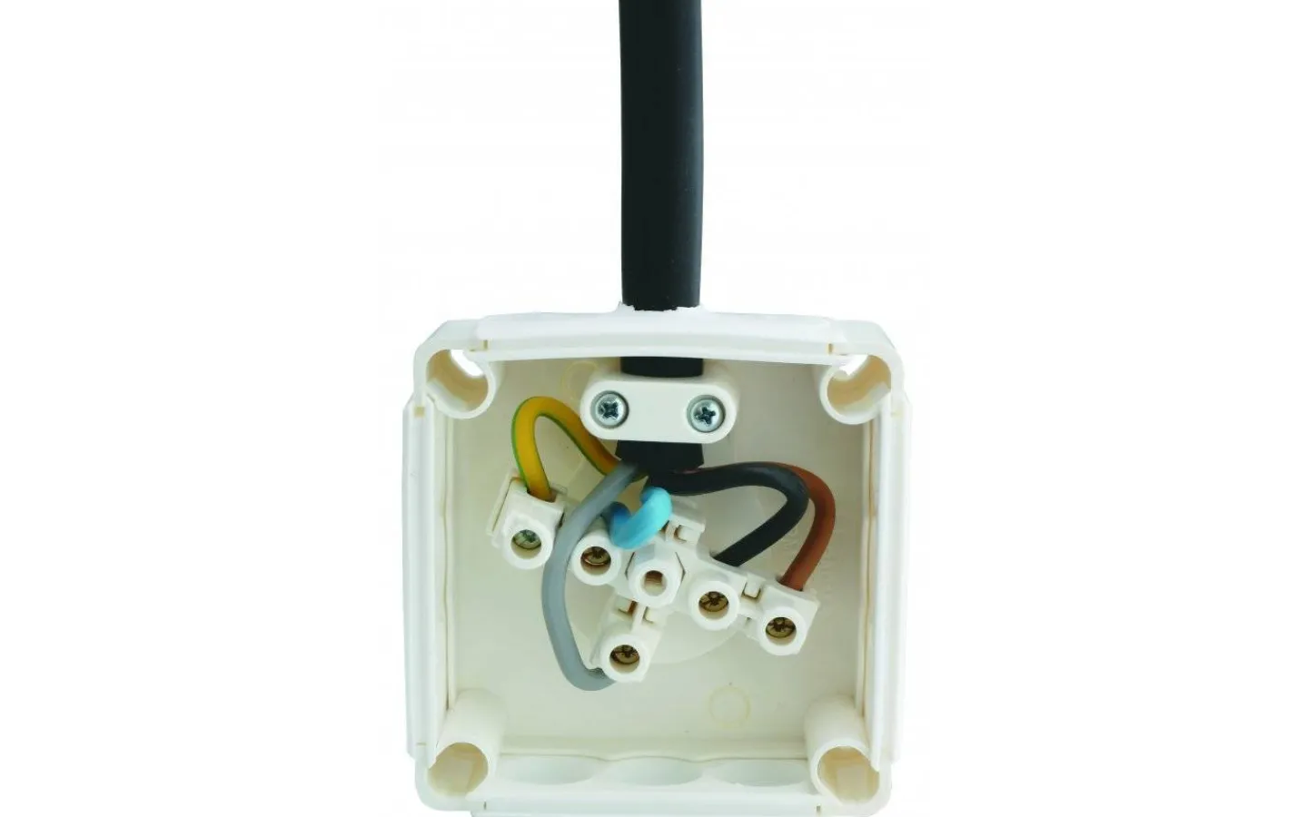 Förläggningsmaterial<Malmbergs Kopplingsdosa med 5-pol plint, IP54