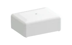 Malmbergs Kopplingsdosa med skruvlock, 2x3 pol plint, 100x75x40, IP44, Vit* Förläggningsmaterial