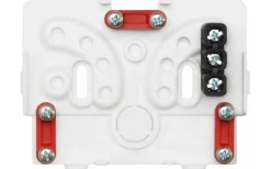 Förläggningsmaterial<Malmbergs Kopplingsdosa med snäpplock, 1x 3-pol, 100x75x40 mm, Vit