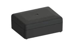 Malmbergs Kopplingsdosa utan plint, 100x75x40, IP44, Svart* Förläggningsmaterial