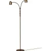 Golvläslampor<ArmaturHantverk Koster Golvlampa 2L 140cm Oxid