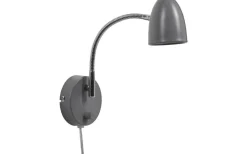 ArmaturHantverk Koster Vägglampa Grå* Läslampor