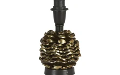 PR Home Kotten Lampfot 19cm Antik mässing* Lampfötter