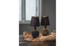 PR Home Kotten Lampfot 19cm Antik mässing* Lampfötter