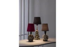 PR Home Kotten Lampfot 19cm Antik mässing* Lampfötter