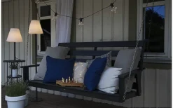 Star Trading Kreta Bordslampa 60cm Grå IP65* Bordslampor Utomhus