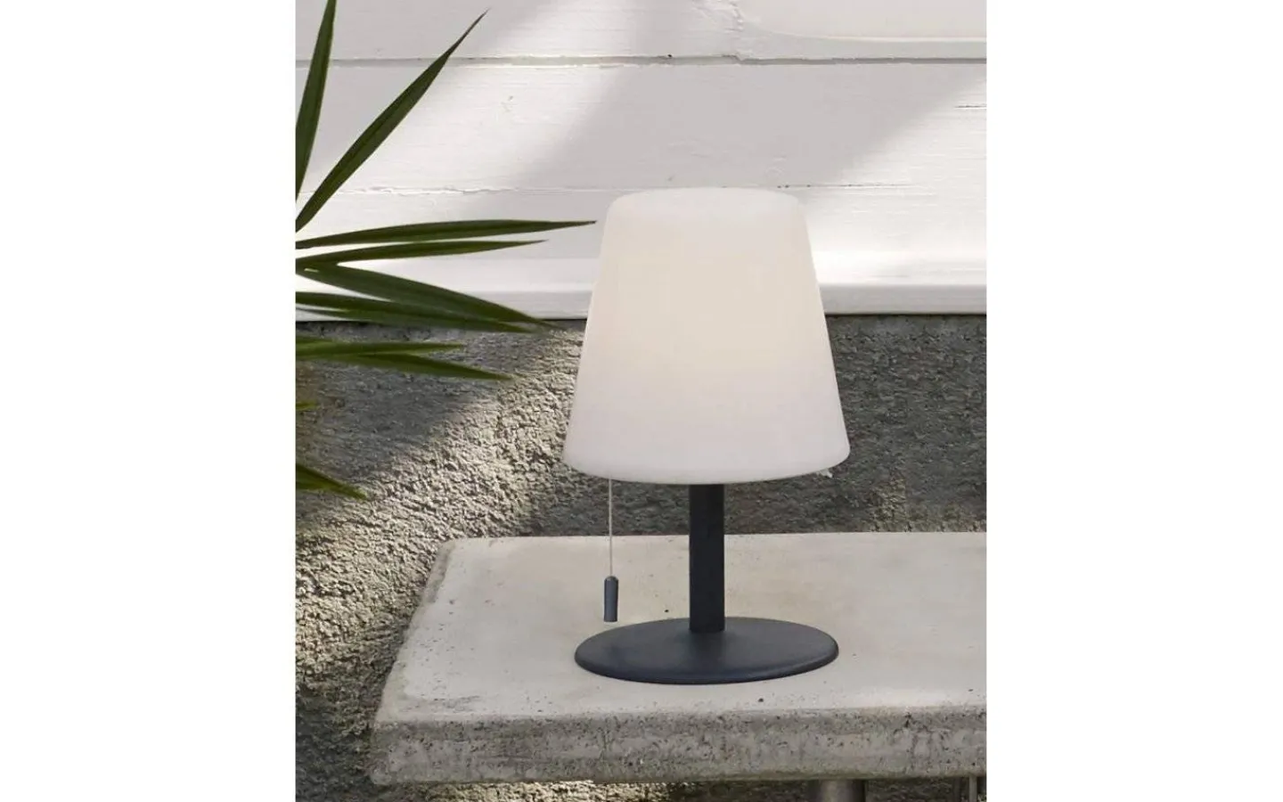 Utomhusdekorationer|Uppladdningsbara Lampor Utomhus<Star Trading Kreta Uppladdningsbar Bordslampa Varmvit 26cm IP44