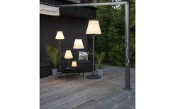 Utomhusdekorationer|Uppladdningsbara Lampor Utomhus<Star Trading Kreta Uppladdningsbar Bordslampa Varmvit 26cm IP44