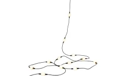 Konstsmide Kristallglans Ljusslinga 9,57m 30L Varmvit LED IP44* Ljusslingor Utomhus|Partyslingor Utomhus 230V