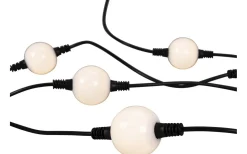 Ljusslingor Utomhus|Partyslingor Utomhus 230V<Konstsmide Kristallglans Ljusslinga Extraset 6,27m 20L Varmvit LED IP44