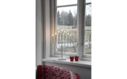 Kristina Adventsljusstake Vit 47cm