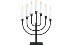 Visa Alla Adventsljusstakar|Adventsljusstakar 31-60 Cm<Star Trading Kristina Adventsljusstake Svart 47cm