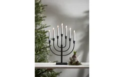 Visa Alla Adventsljusstakar|Adventsljusstakar 31-60 Cm<Star Trading Kristina Adventsljusstake Svart 47cm