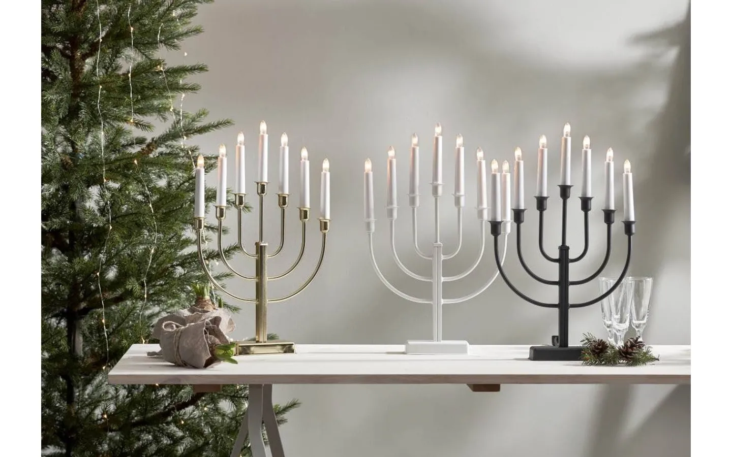 Star Trading Kristina Adventsljusstake Mässing 47cm* Visa Alla Adventsljusstakar|Adventsljusstakar 31-60 Cm
