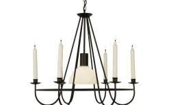 Aneta Kronoberg Takkrona 60cm Svart* Kök & Matplats|Stora Taklampor Ø50-69 Cm