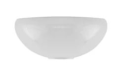 Reservglas Och Reservdelar<Karlskrona Lampfabrik Kronskål 180 - Vitt överfångsglas