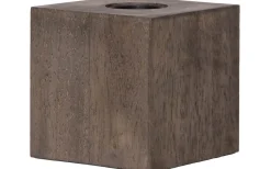 Bordslampor<Star Trading Kub Bordslampa 10cm Brun Trä